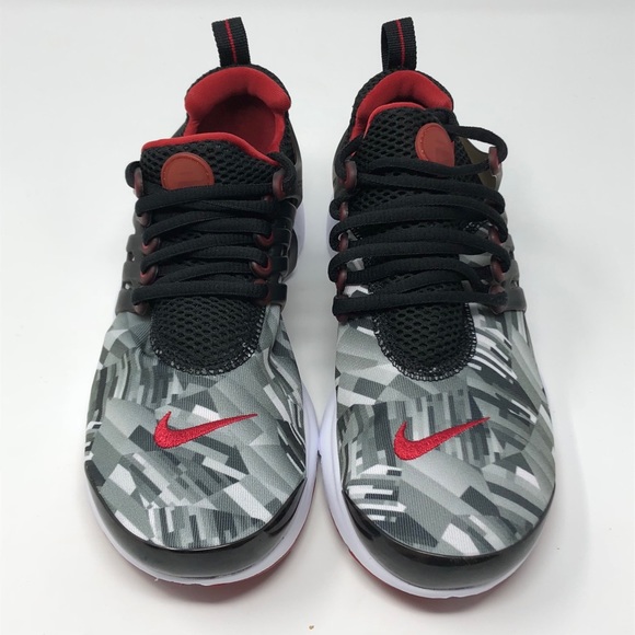 🆕 Nike Air Presto Print - Gym Red/Wolf Grey - Picture 6 of 8